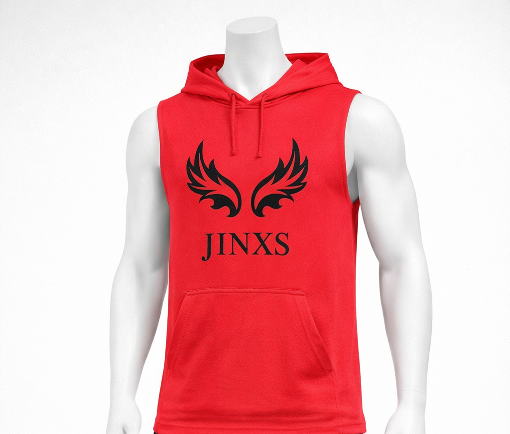 Jinxs sleeveless Hoodie shirt