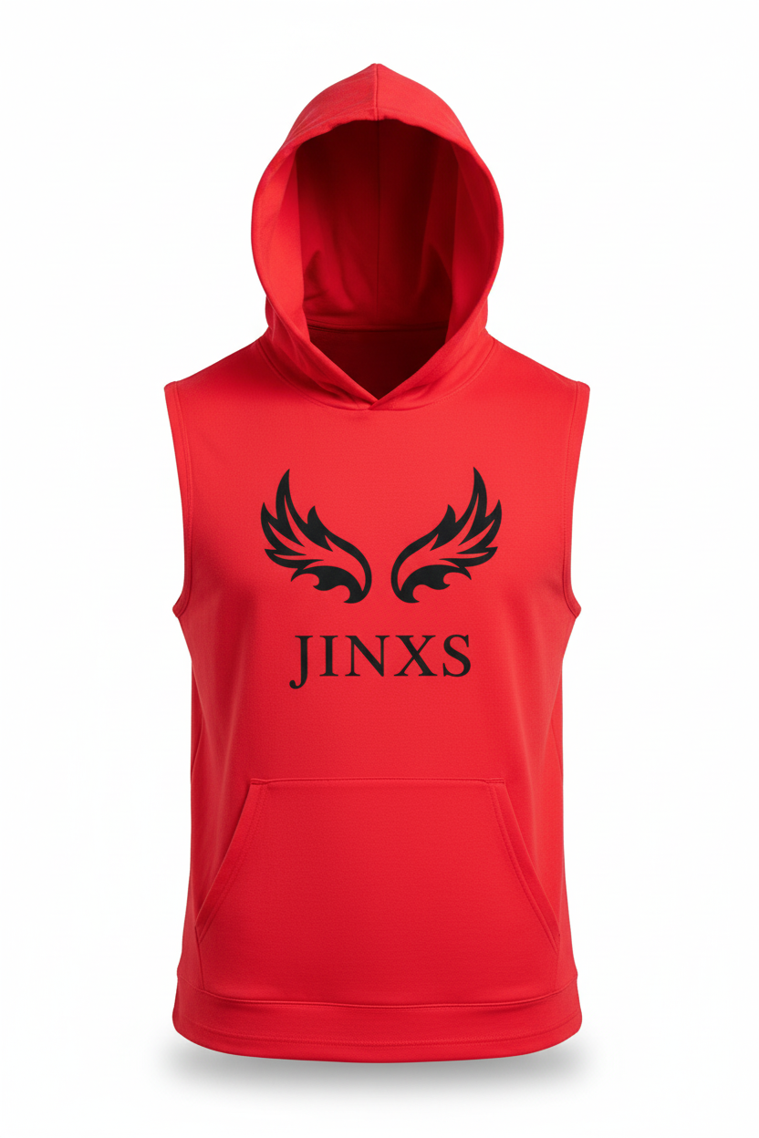 Jinxs sleeveless Hoodie shirt - color 2