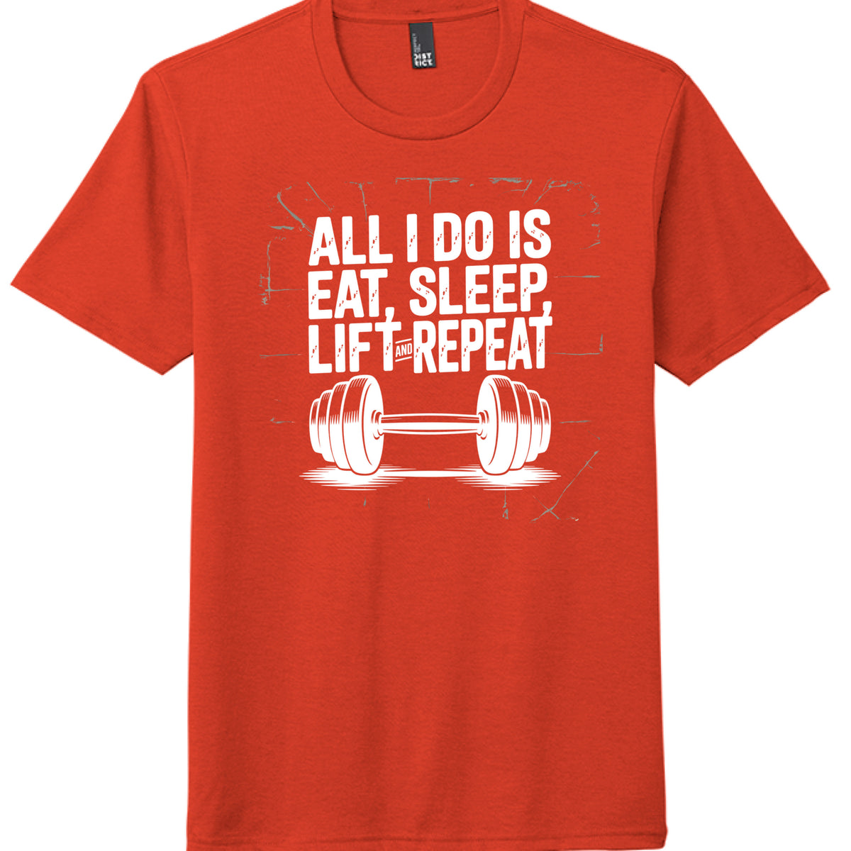 Deep Orange Heather - DM130 - FRONT