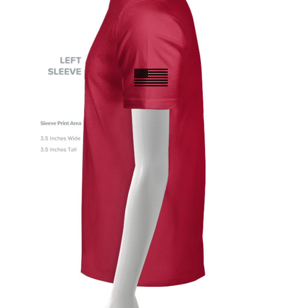 SOLID RED BLEND - 1010BE - SLEEVE_LEFT