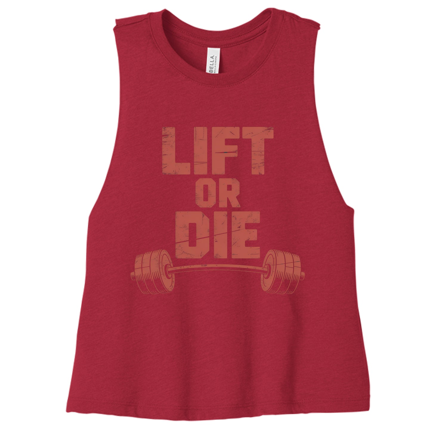 Heather Red - 6682 - FRONT