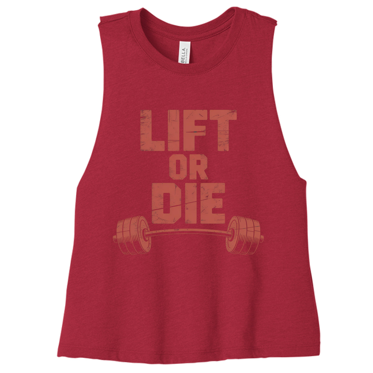 Heather Red - 6682 - FRONT
