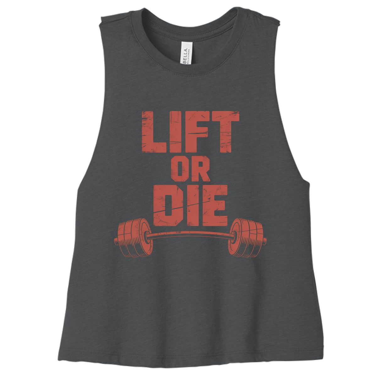 DARK GRY HEATHER - 6682 - FRONT