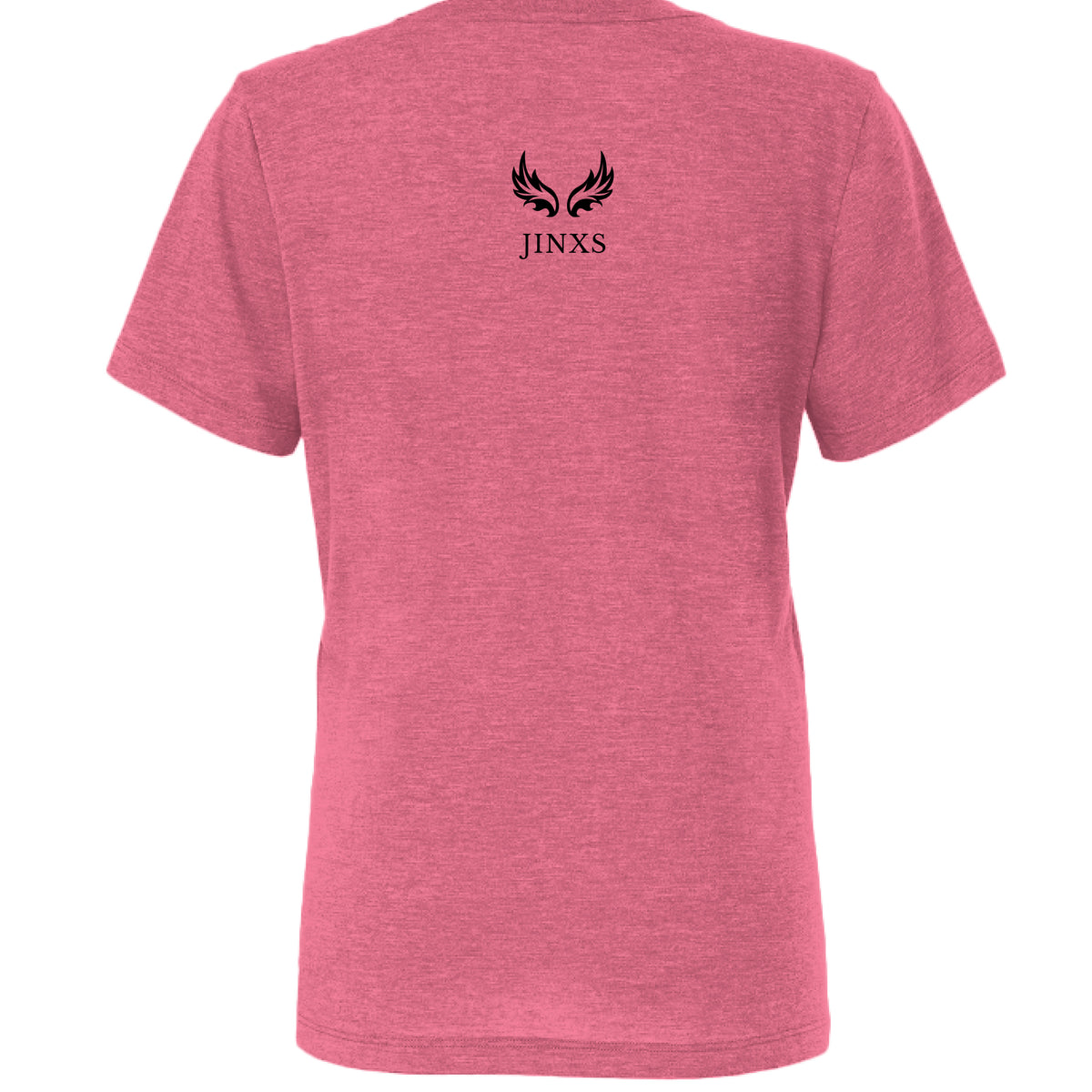 Char Pink Triblend - 6413 - BACK